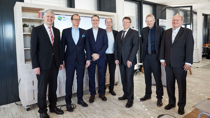 Mitglieder der Innovationsteams beim Kickoff der Intitiative IN4climate.NRW.