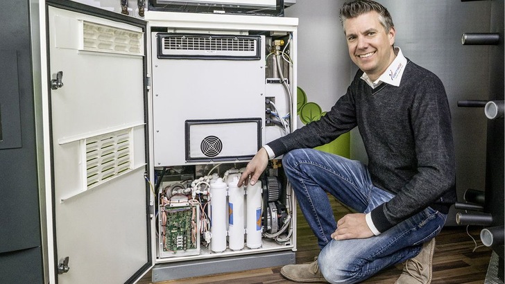 Beim neuen BG-15 sind alle Systeme von vorn zugänglich.