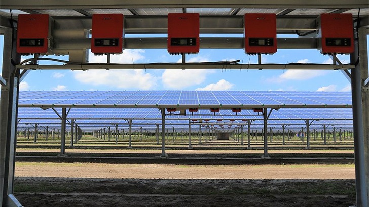 Diese Installation wurde in Holland realisiert.