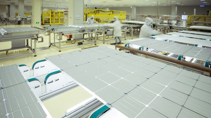 Der chinesische Hersteller Longi hat in 2018 ein starkes internationales Wachstum geschafft. - © Longi Solar
 Der chinesische Hersteller Longi hat in 2018 ein starkes internationales Wachstum geschafft.