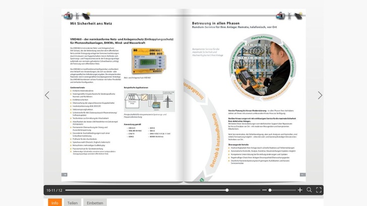 Vorschau in den Katalog von Bender EE.