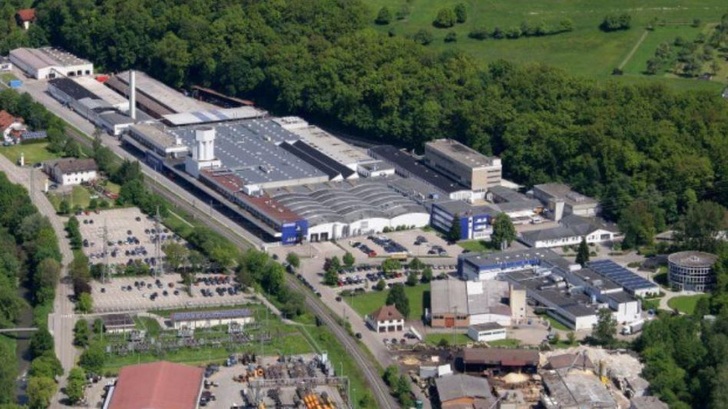 Der Sitz von Varta in Ellwangen.