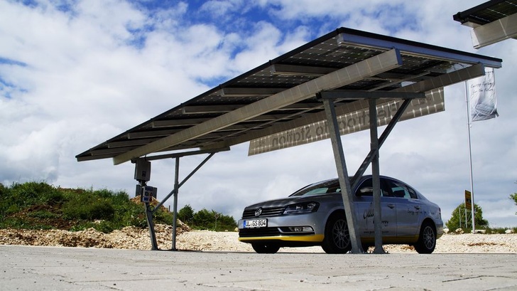 Solar Carport Indachsystem Fur Glas Glas Module Photovoltaik