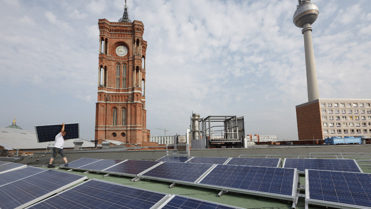 In ZUkunft sollen alle Neubauten in Berlin mit einer Solaranlage ausgestattet werden.