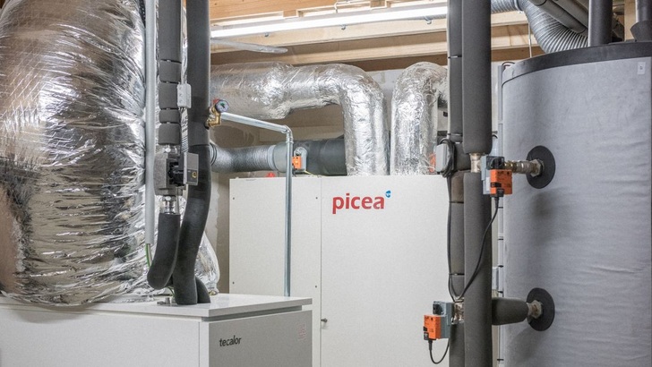 Testanlage für das Picea-System in Hessen. - © HPS
