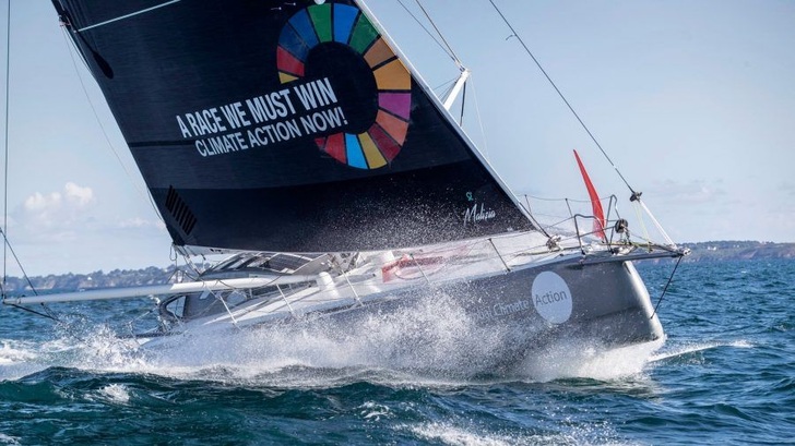 Mit Solar- und Wasserkraft wird die Bordelektrik auf der Malizia II versorgt.