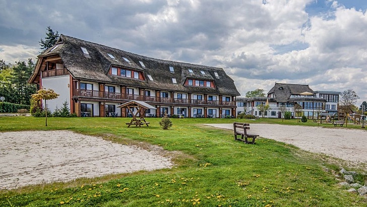 Das Hotel Haffus an der Küste hat seine Energieversorgung auf erneuerbare Energien umgestellt.