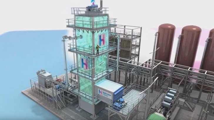 Ein Modell: Die Entwicklung von Highview Power soll einen kostengünstigen Langzeitspeicher ermöglichen.