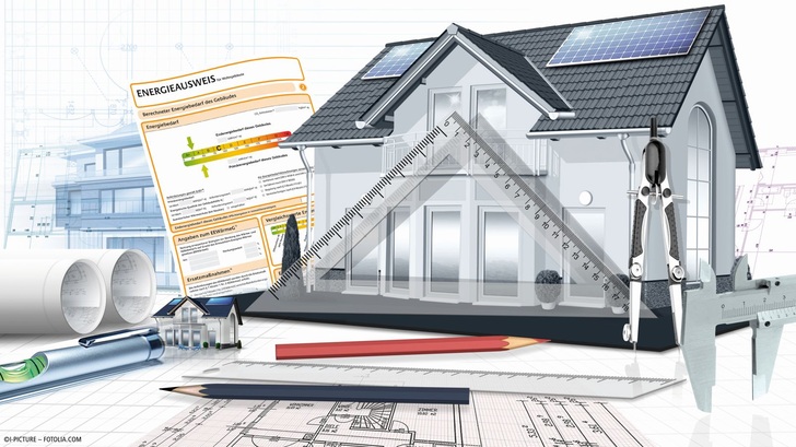 Der Endenergiebedarf eines Neubaus nach GEG liegt bei 45 bis 60 Kilowattstunden pro Quadratmeter Nutzfläche. - © Getec
