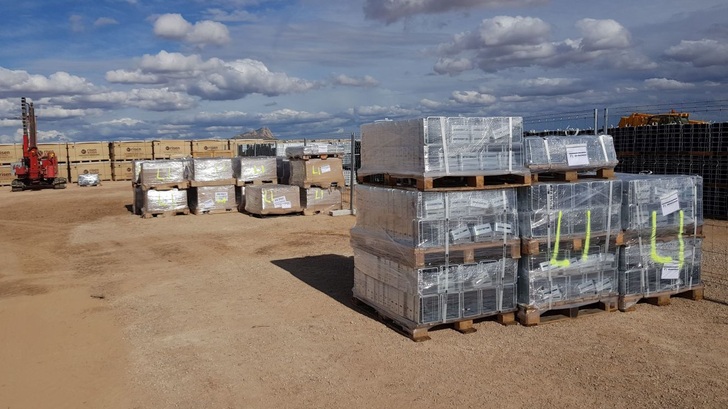 Castilla La Mancha: Der Solarpark soll jährlich mehr als 80 Millionen Kilowattstunden Strom erzeugen. - © Athos Solar
