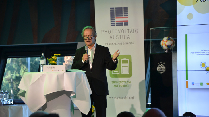 Herbert Paierl, Präsident von PV Austria, fordert die Solarpflicht. - © Velka Botička
