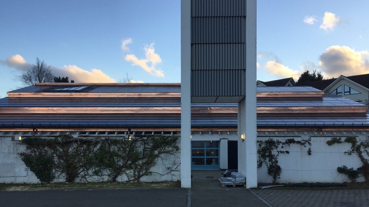 Das solare Potenzial von Kirchen zeigt ein Projekt aus Ebmatingen in der Schweiz. - © Eurosolar
 Das solare Potenzial von Kirchen zeigt ein Projekt aus Ebmatingen in der Schweiz.