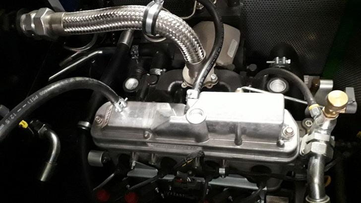 Gasbetriebenes BHKW zur Versorgung der Kirchgemeinde in Marmagen in der Eifel.