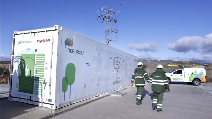 Das neue Batteriespeichersystem in Caravaca de la Cruz in der autonomen Region Murcia. - © Iberdrola
