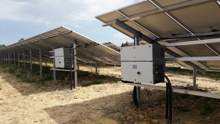 Die Anlage auf dem ehemaligen Steinbruch bei Trier.