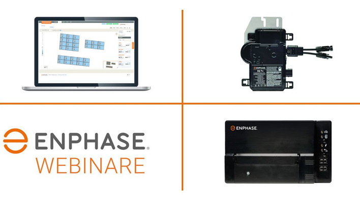 Bis Ende Juni dauert die aktuelle Webinarreihe von Enphase.