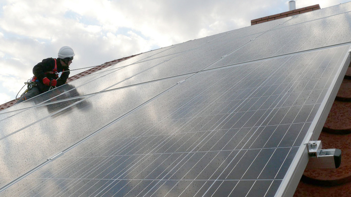 Immer mehr Photovoltaik: Der solare Zubau nährt sich dem 52-Gigawatt-Deckel.