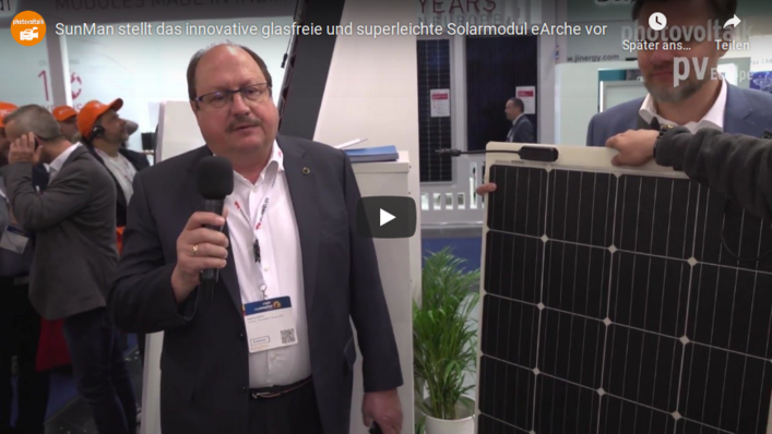 Sunman: Superleichte Solarmodule für Industriedächer
