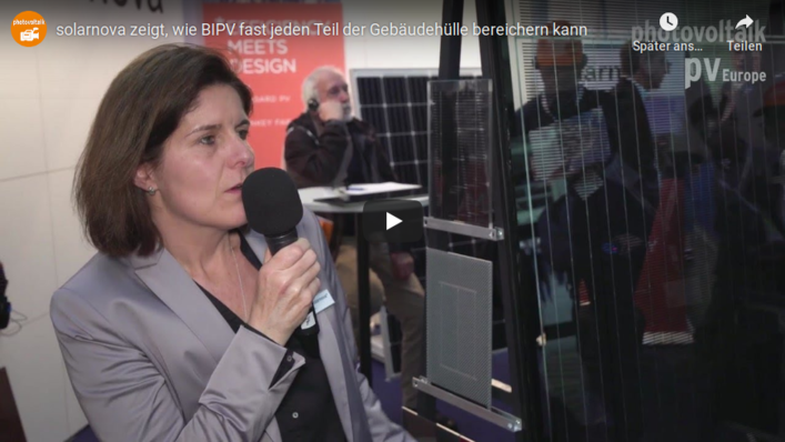 Solarnova aus Wedel hat sich auf Solarmodule für solare Architektur spezialisiert.