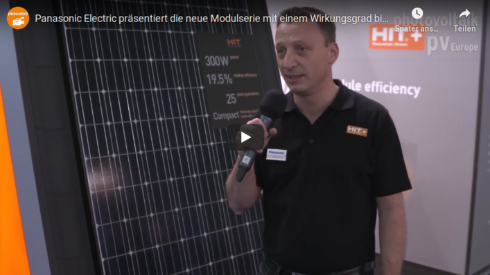 Panasonic hat mit seinen HIT-Modulen Maßstäbe gesetzt. Nun treibt der Hersteller die Leistung seiner Module weiter in die Höhe.