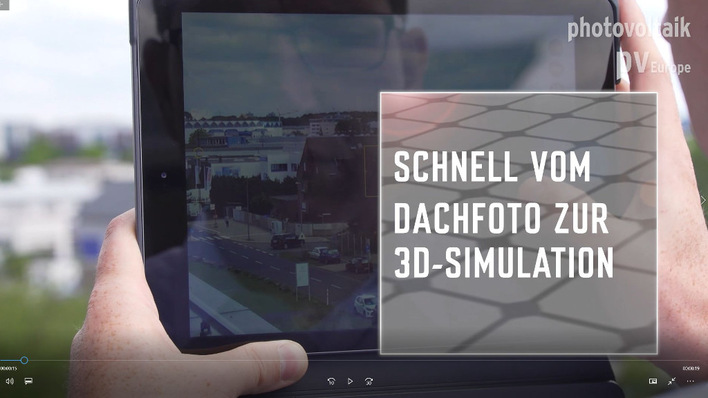 Vor Ort zu Besuch bei Hottgenroth Software in Köln: ein Datenmodell vom einfachen Fotoaufmaß bis zur kompletten PV-Simulation in 3D.