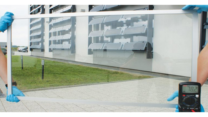 Die Transparenz des Solarglases mit nanokristallinen Halbleiterpunkten ist nach den Wünschen des Kunden einstellbar.
