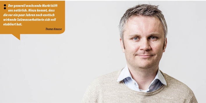 Dr. Thomas Krausse  führt zusammen mit Helmut Mayer die -Geschäfte von Bluesky Energy, einem 2012 gegründeten -Anbieter für Energiespeicherlösungen.