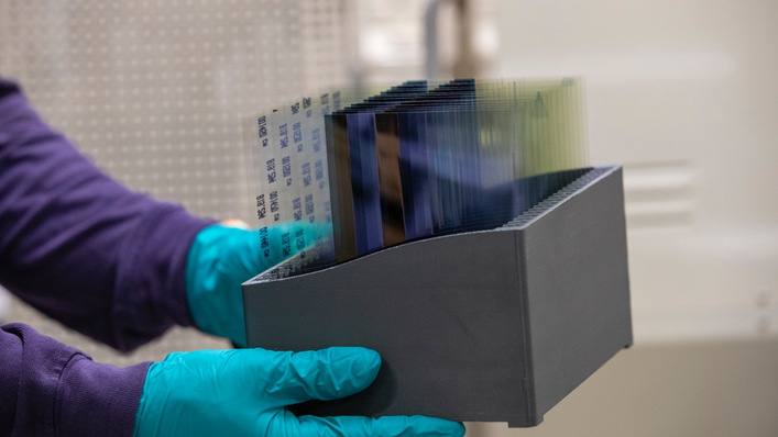 Die neuen organischen Solarfolien sind vor allem für den Innenbereich gut geeignet.