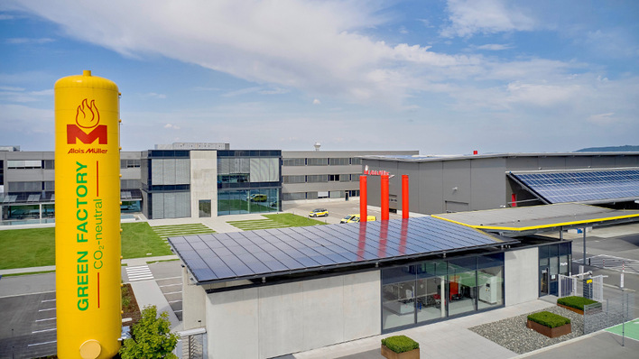 Die Alois-Müller-Gruppe produziert vollkommen ohne CO2-Emissionen.