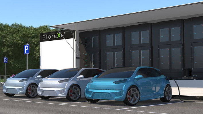 Mobile Ladestation mHPC von Ads-Tec.