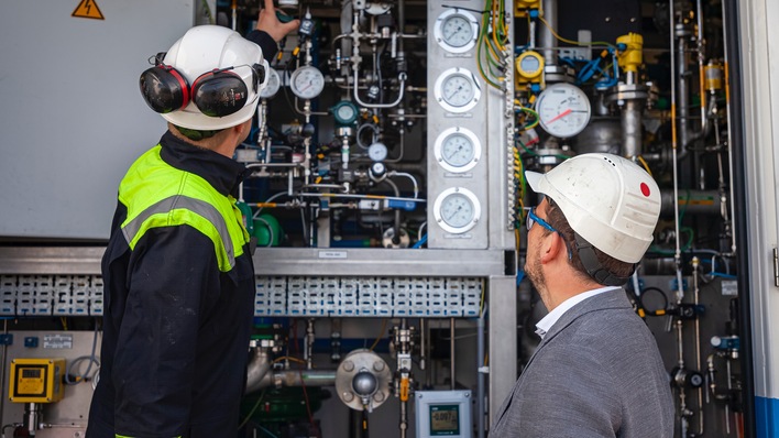 Das Hybalance-Projekt in  Hobro, Dänemark.