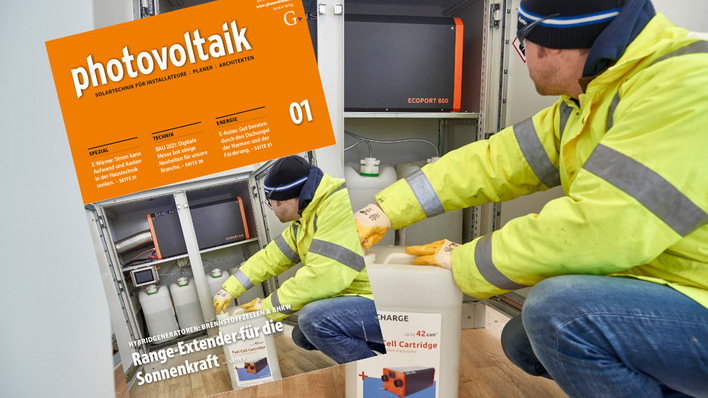 Die neue Ausgabe der photovoltaik kommt in den nächsten Tagen zu den Leserinnen und Lesern.