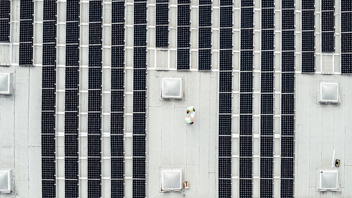 Novotegra eignet sich unter anderem für große, gewerblich genutzte Flachdächer.