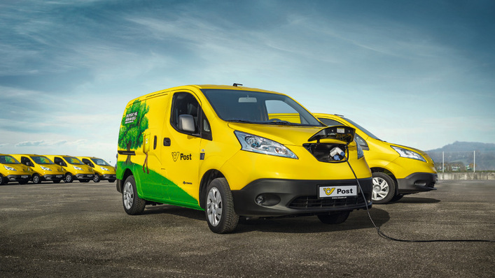 Bis 2030 will die Post die Zustellung nur noch mit Elektroautos bewerkstelligen. Dazu braucht sie ein intelligentes Ladesystem.