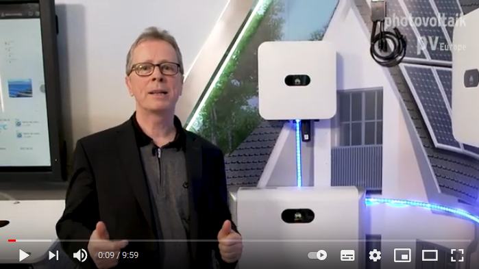 Hans-Christoph Neidlein von der Redaktion PV Europe war zu Gast bei Huawei.