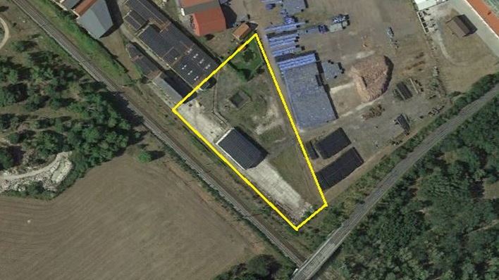 Dieses Solarprojekt steht zum Verkauf, das Grundstück wird verpachtet.