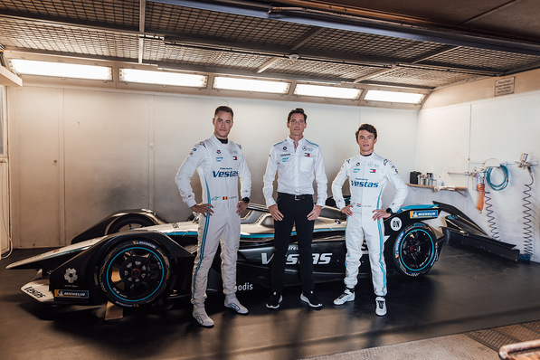 Das Formula-E-Team von Mercedes-Benz EQ in dieser Saison.