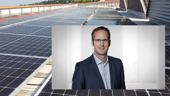 Joachim Plesch von Gorfion Green Energy erläutert neue Geschäftsfelder in der Finanzierung von Gewerbeanlagen.