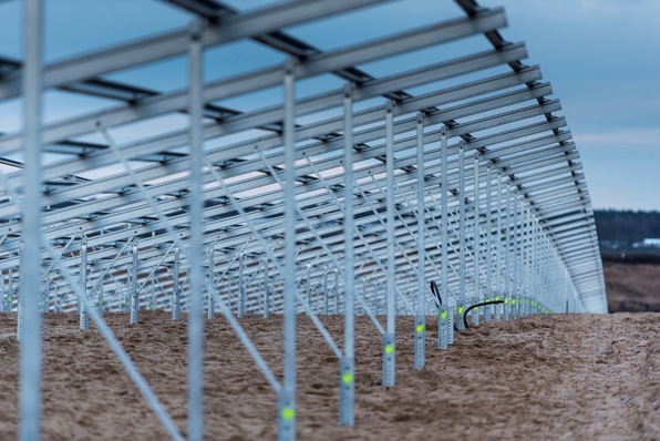 Der Solarpark Energiepark Lausitz verfügt über insgesamt 300 Megawatt.