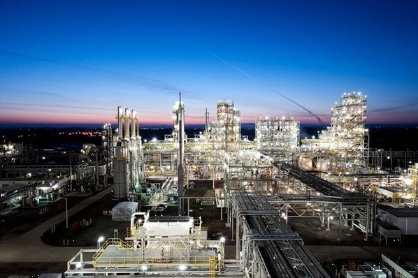 REC Silicon Produktionsanlage in Moses Lake, Washington.