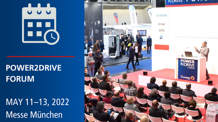 Das Messeforum der Power2Drive bietet an allen Messetagen ein reichhaltiges Programm.