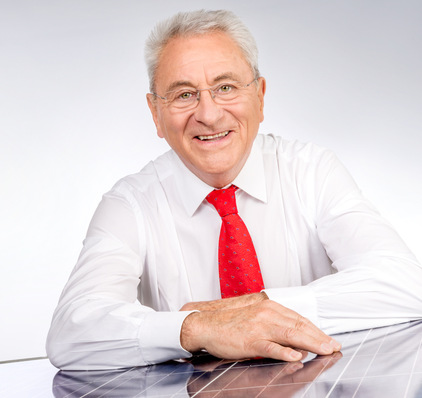 Udo Möhrstedt ist Gründer und Geschäftsführer von IBC Solar in Bad Staffelstein.