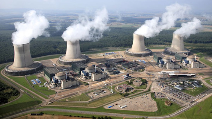 Das AKW in Cattenom liegt unmittelbar an den Grenzen zu Deutschland und Luxemburg.