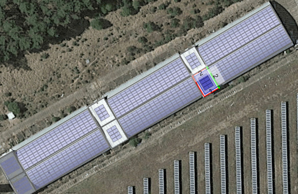 Die Projektrechte für dieses Solardach stehen zum Verkauf.