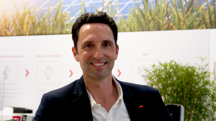 David Johann von Belectric ist Experte für Solarparks und Hybridkraftwerke.