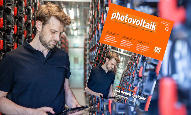 Das Heft zur Messe The smarter E Europe in München steht ganz im Zeichen der neuen Stromspeicher, Solarmodule und Ladetechnik für E-Autos.