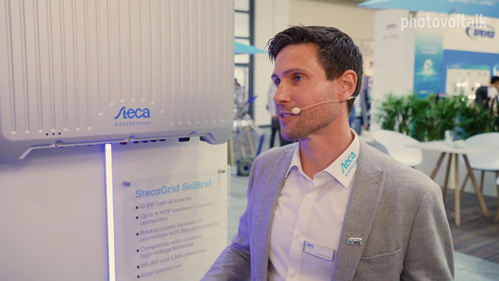  Sebastian Eise stellt die Neuheiten von Steca vor.