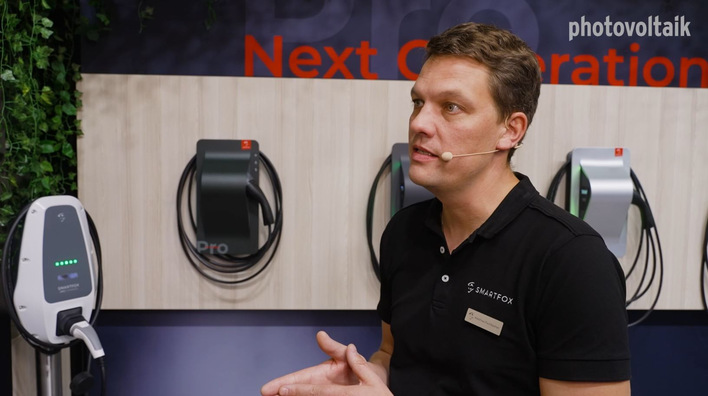  Matthias Fischbacher von Smartfox erläutert die Chancen der Sektorenkopplung.