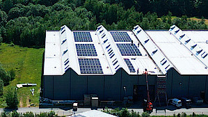 Mit der Solaranlage macht sich Unger unabhängiger von den schwankenden und in der Tendenz steigenden Strompreisen.