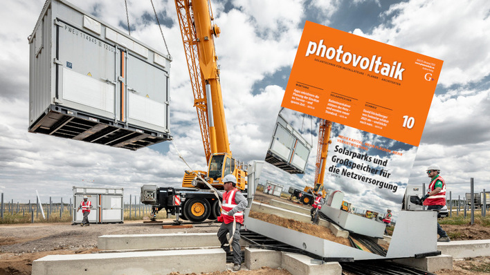  Das neue Themenheft im Dezember 2023 widmet sich Solarparks und der Netzversorgung.